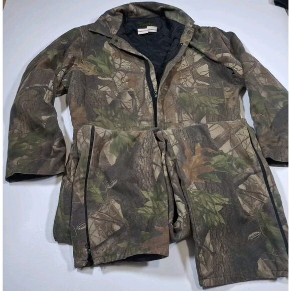 Vintage Liberty Insulated Camo Camouflage Hunting Coveralls See Pics For Size - Picture 1 of 7